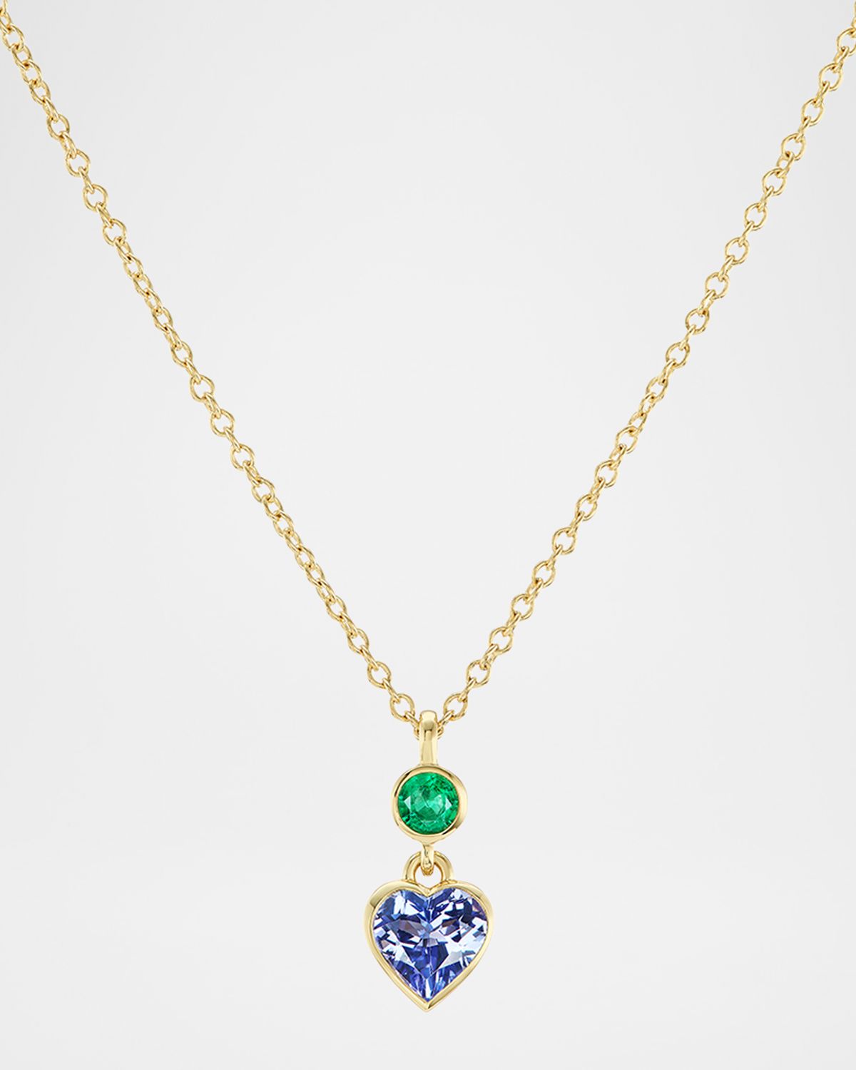 Emily P. Wheeler Blue Heart Necklace