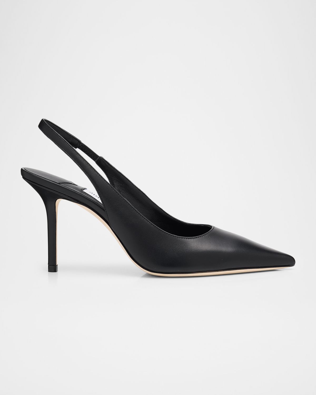 Jimmy Choo 85mm Love Leather Slingback Pumps