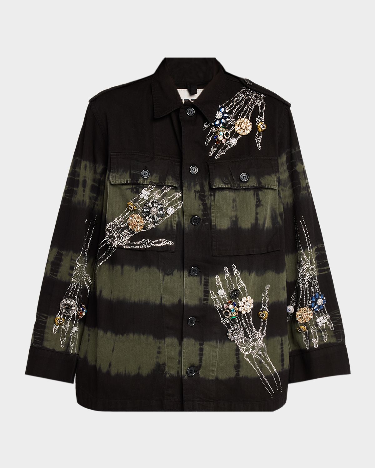 Libertine Buried Treasure Tie-Dye Utility Jacket