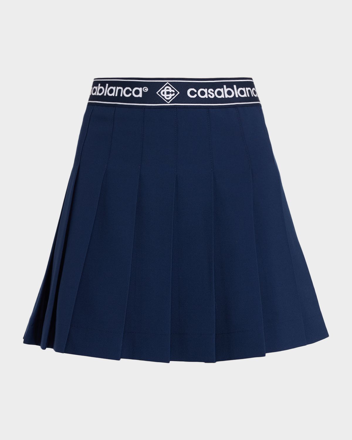 CASABLANCA Pleated Mini Skirt