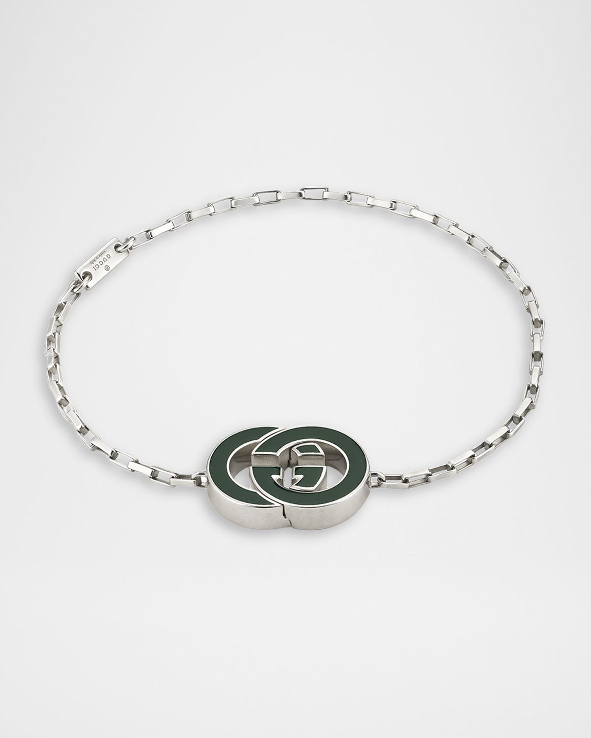 Gucci Men 's Interlocking Pendant Necklace