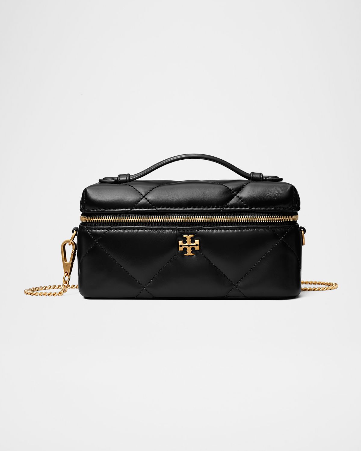 Tory Burch Kira Quilted Leather Vanity Case