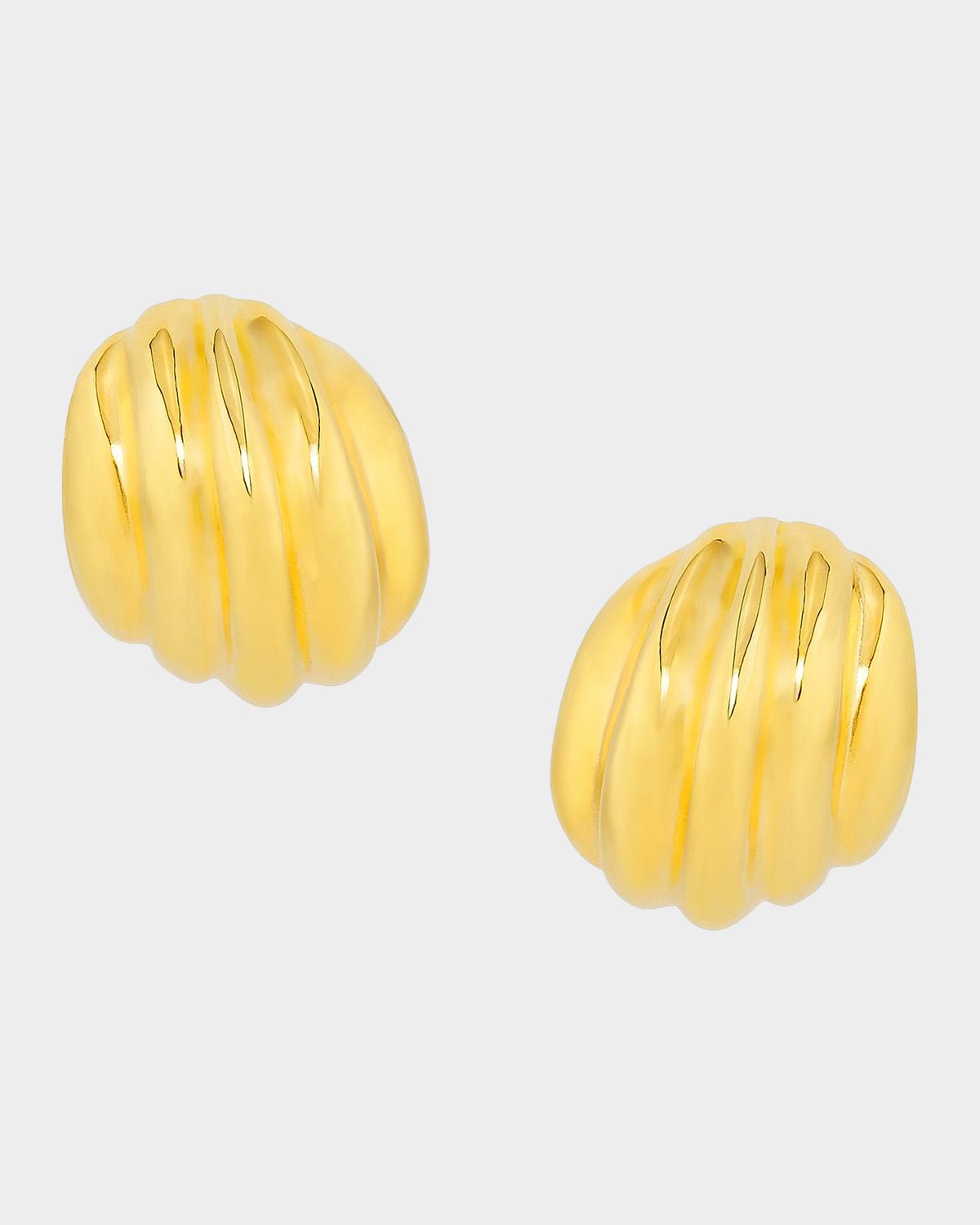 Golconda by Kenneth Jay Lane Hoop Clip Earrings