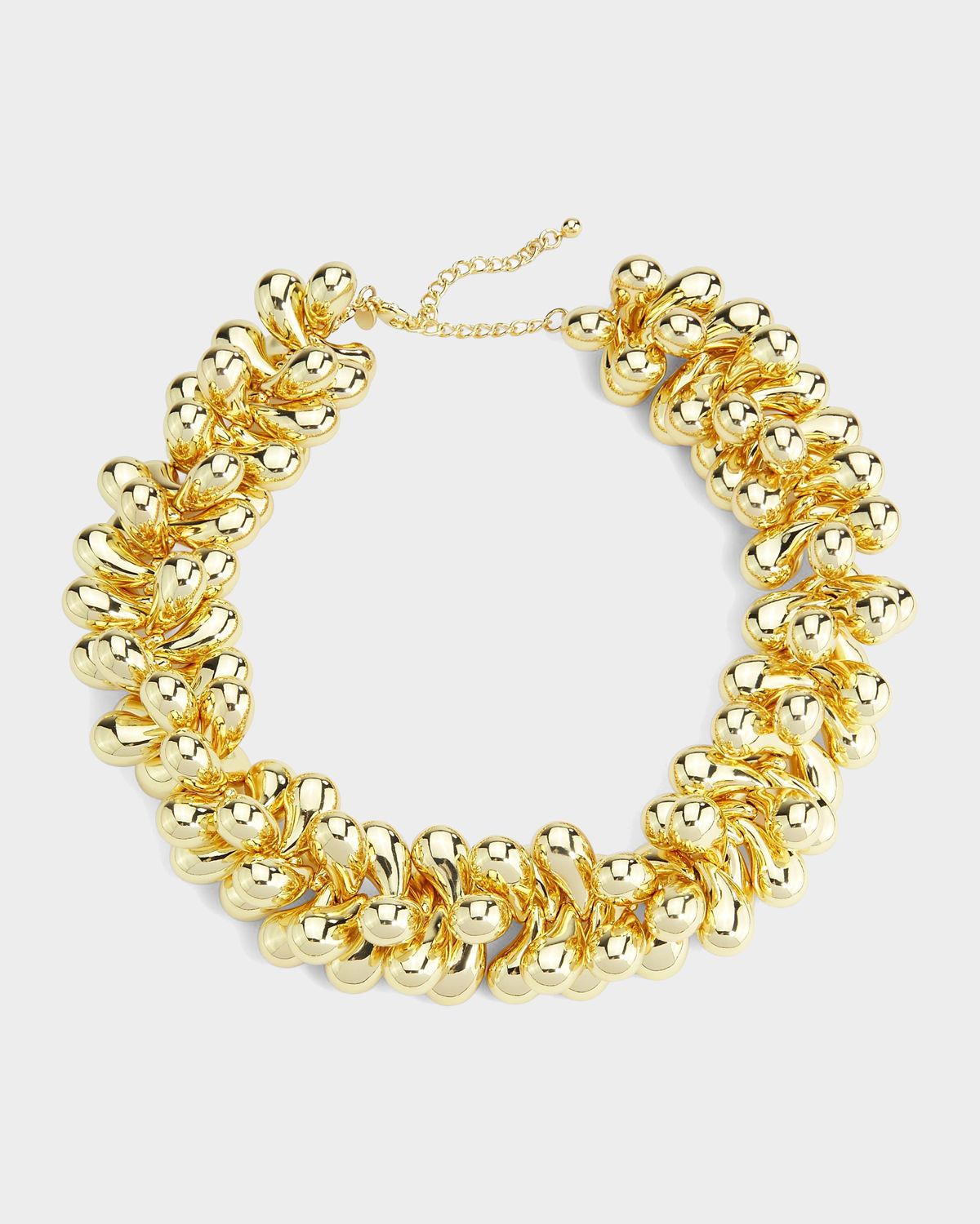 Golconda by Kenneth Jay Lane Beaded Cluster Necklace