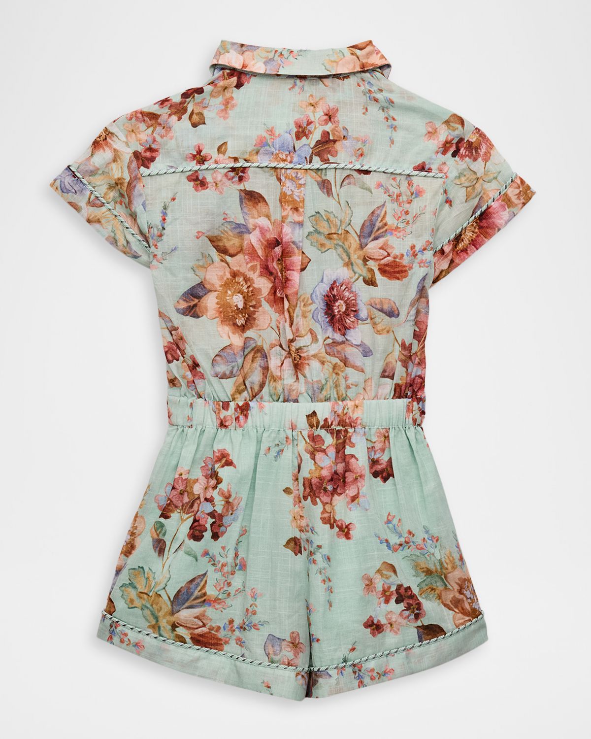 Zimmermann Girl 's Awaken Floral-Print Romper, Size 1-1