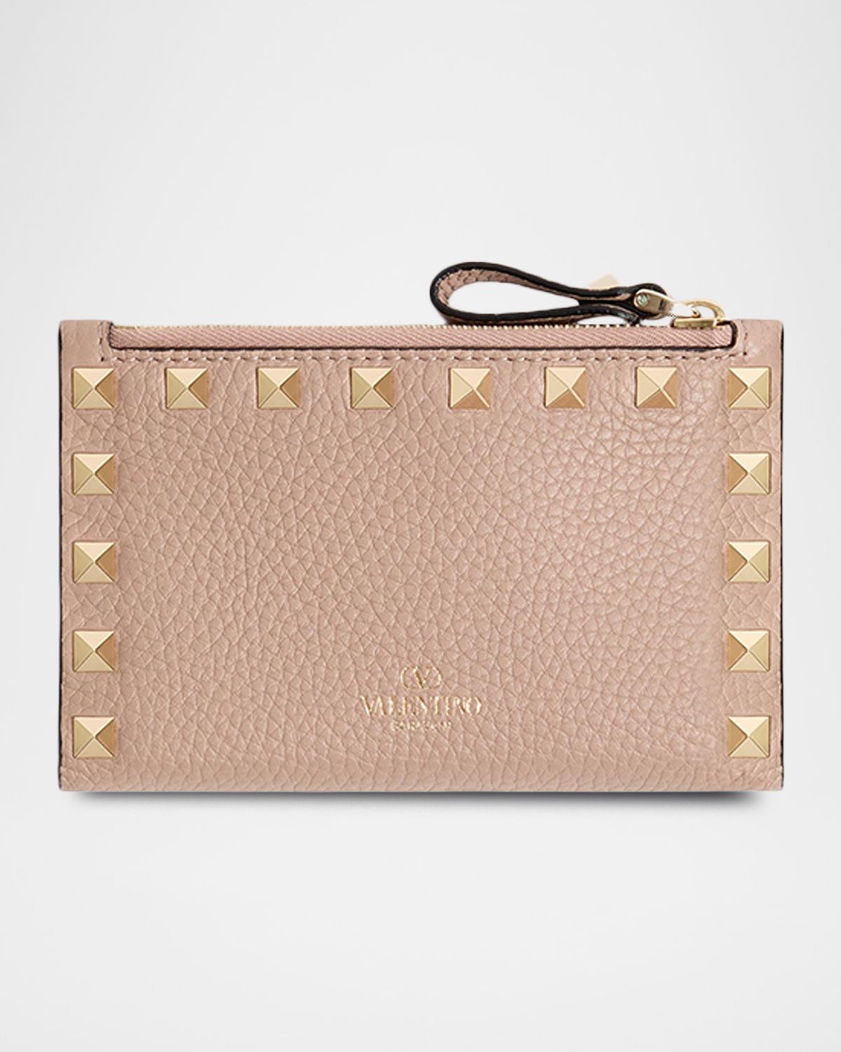 Valentino Garavani Rockstud Leather Card Holder/Coin Purse | Thumbnail 5