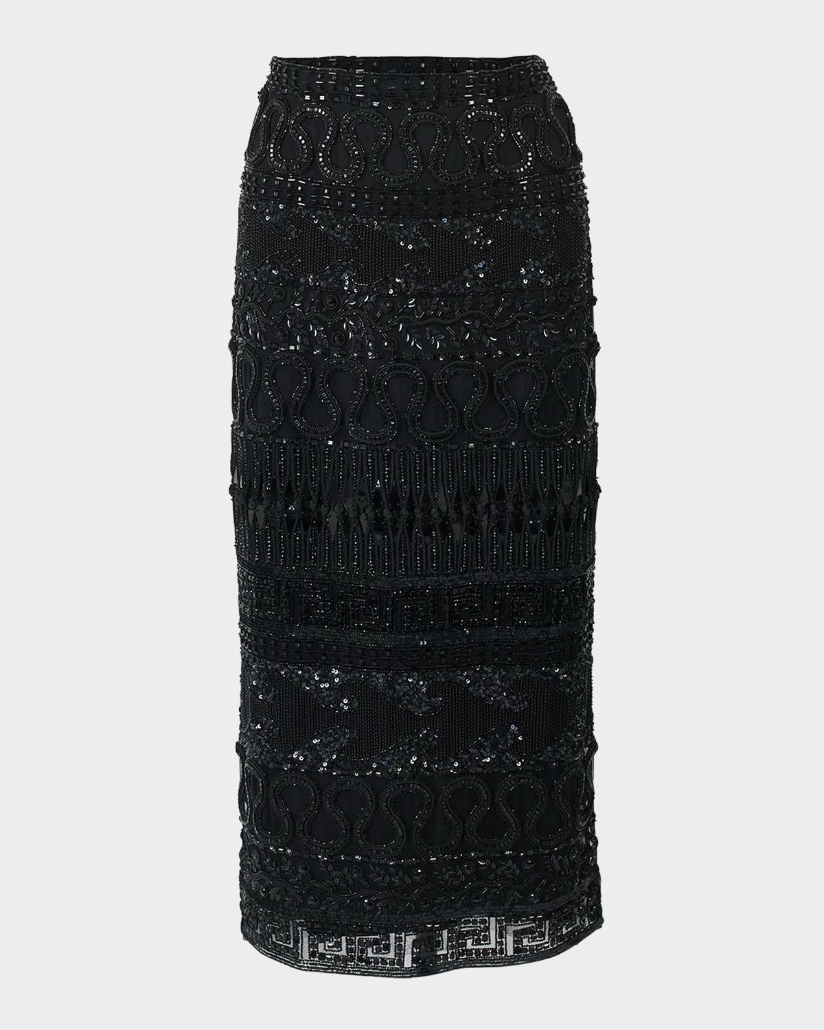 Carolina Herrera Crystal Embellished Midi Skirt