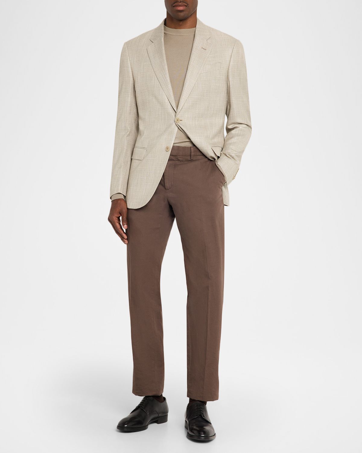 Emporio Armani Men 's Bamboo Viscose Sport Coat