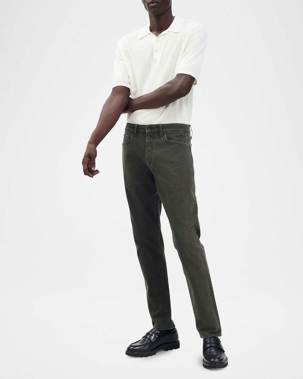 Rag & Bone Men 's Fit 2 Slim-Fit Aero Stretch Denim Jeans