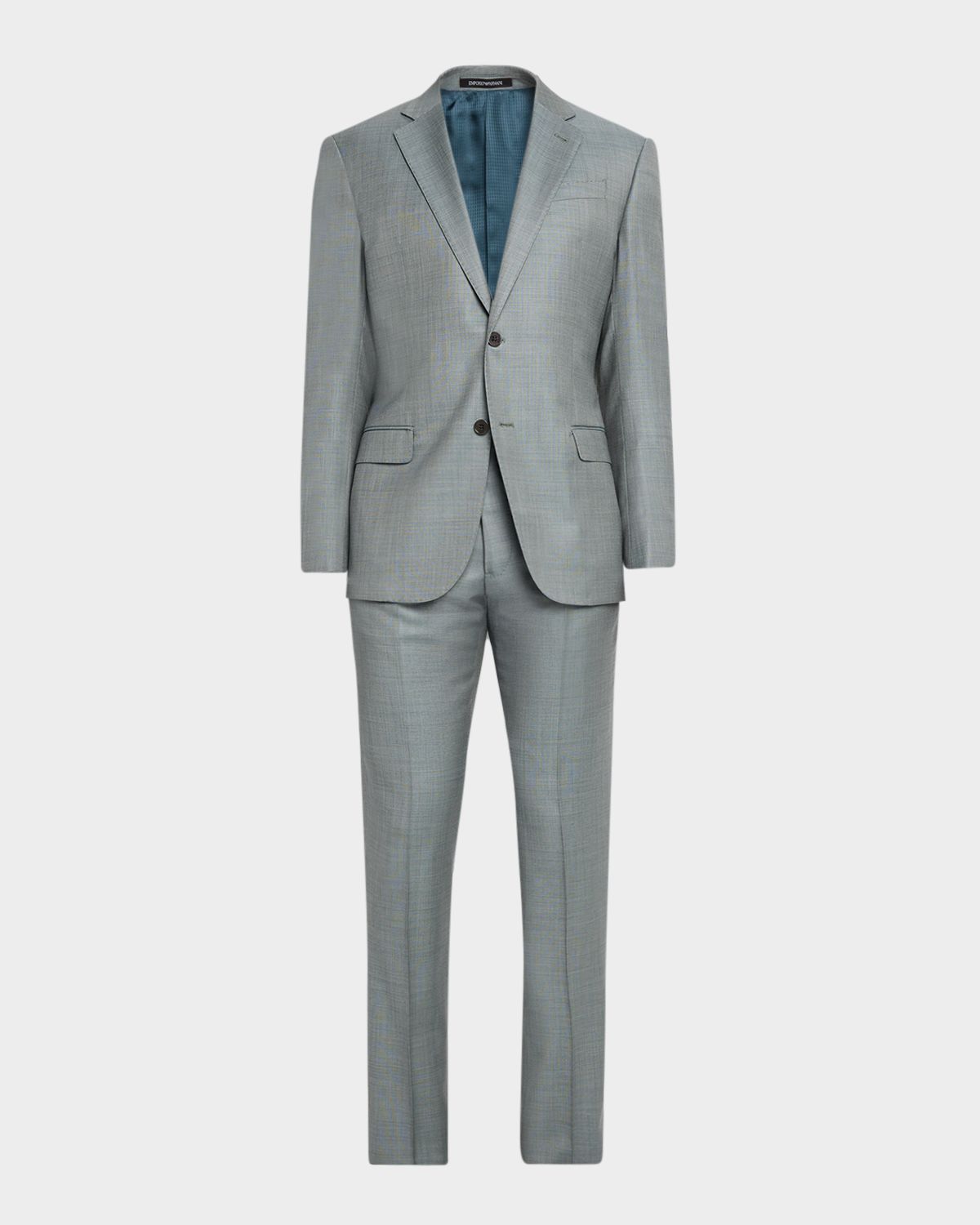 Emporio Armani Men 's G Line Wool Sharkskin Two-Piece Suit