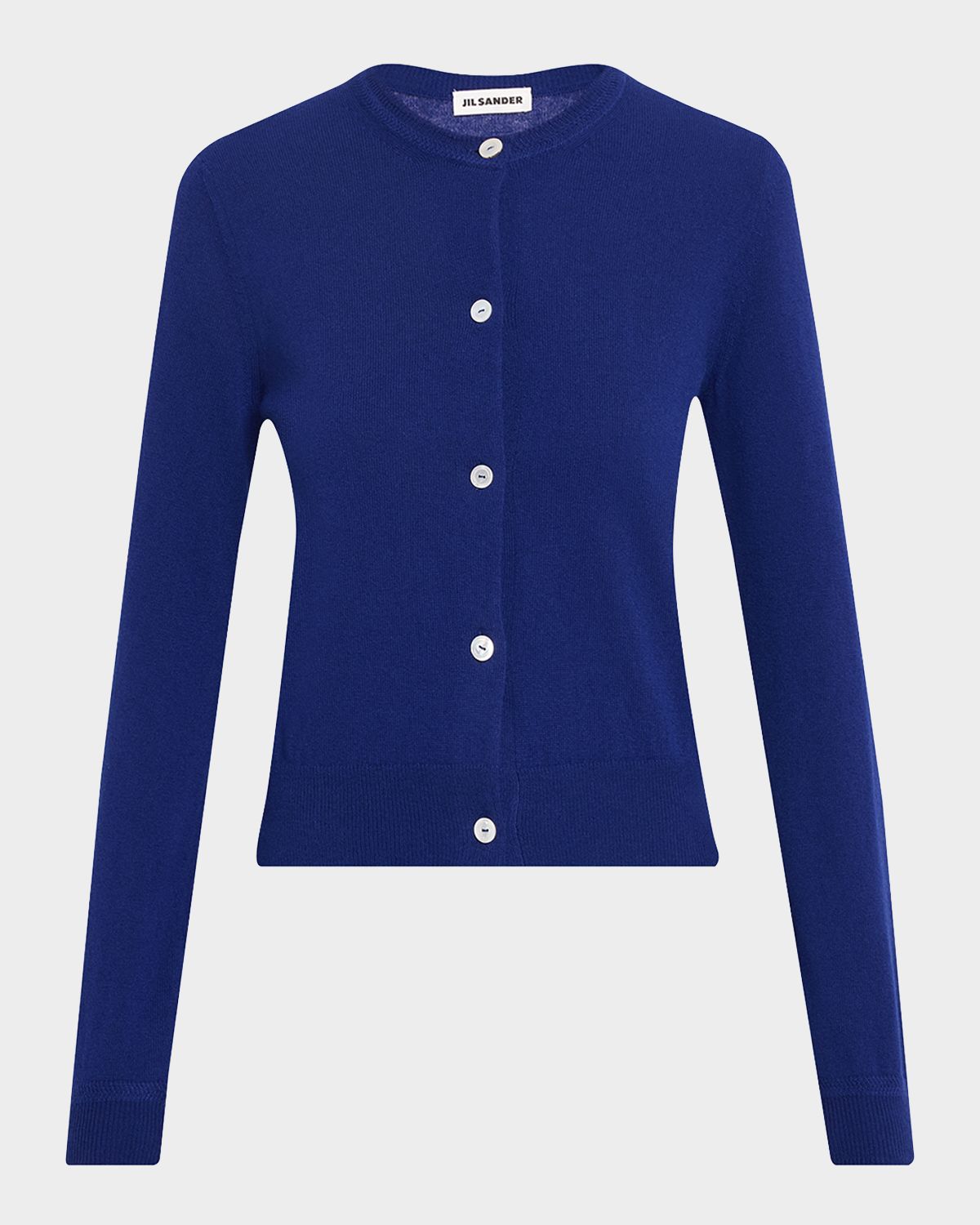 Jil Sander Wool Crewneck Cardigan | Thumbnail 6 Jil Sander Wool Crewneck Cardigan | Thumbnail 6