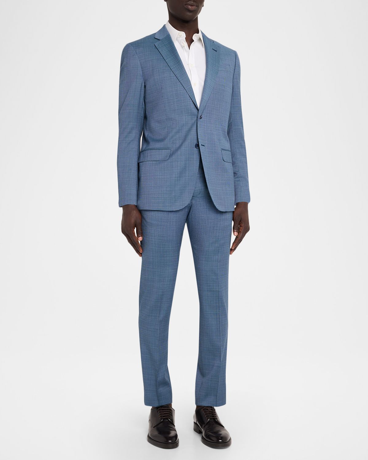 Emporio Armani Men 's G-Line Wool Micro-Check Two-Piece Suit
