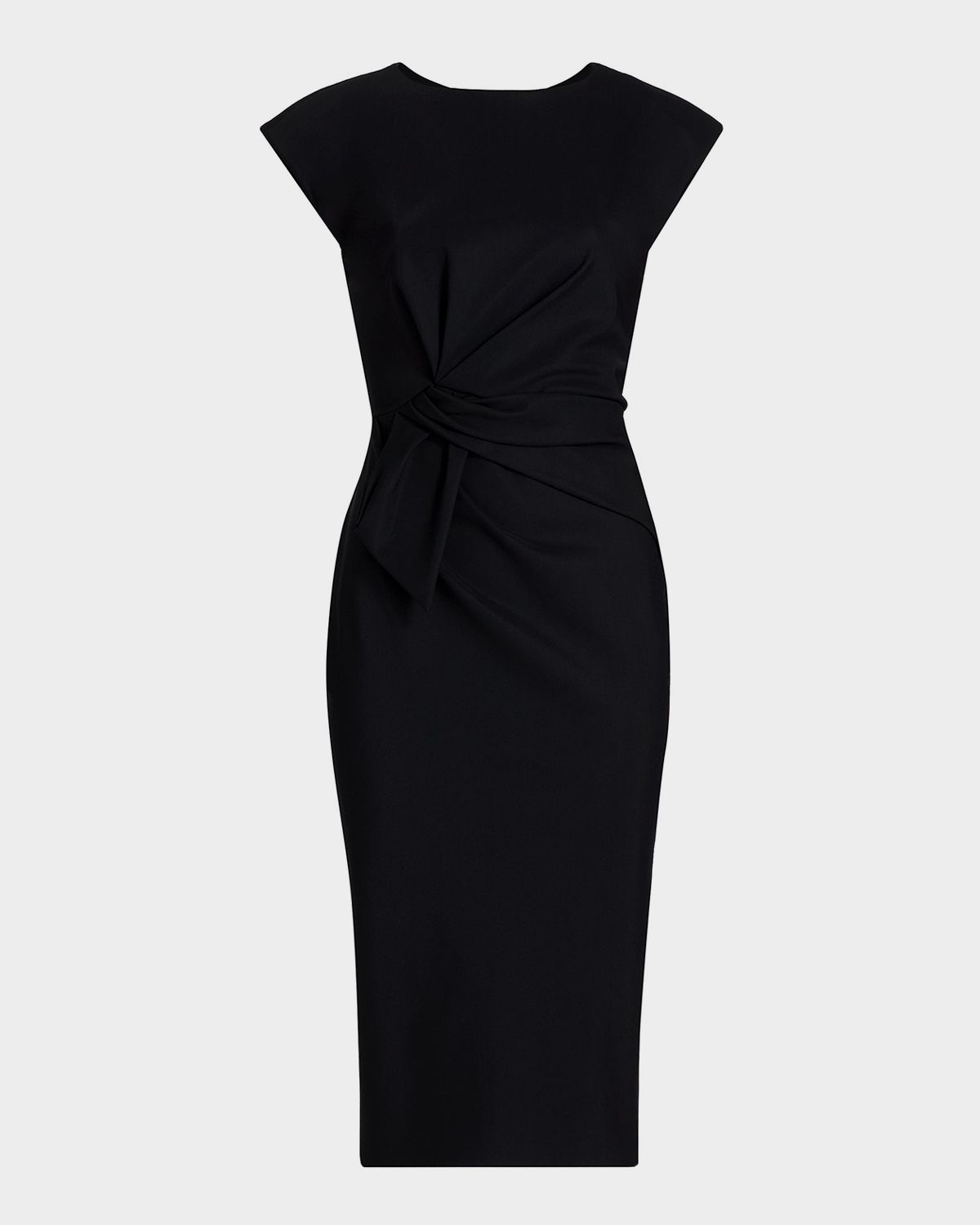 Chiara Boni La Petite Robe Zulek Cap-Sleeve Midi Sheath Dress