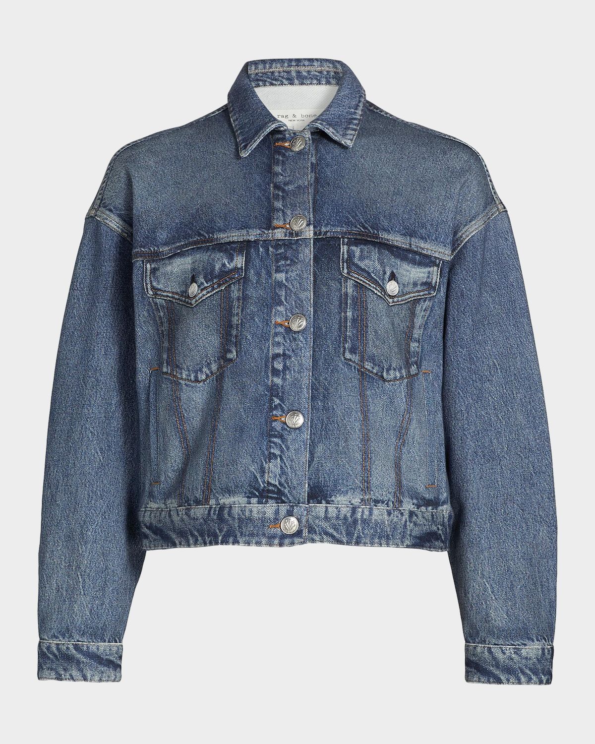 Rag & Bone rb Miramar Terry Trucker Jacket