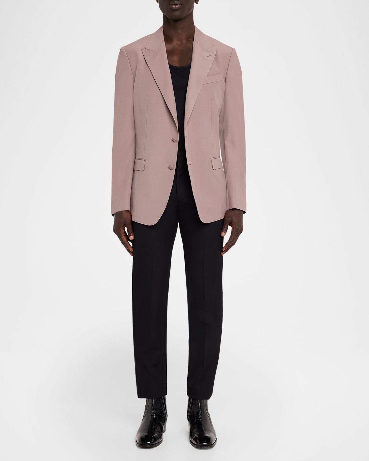 Dolce & Gabbana Men 's Stretch Wool Single-Breasted Blazer