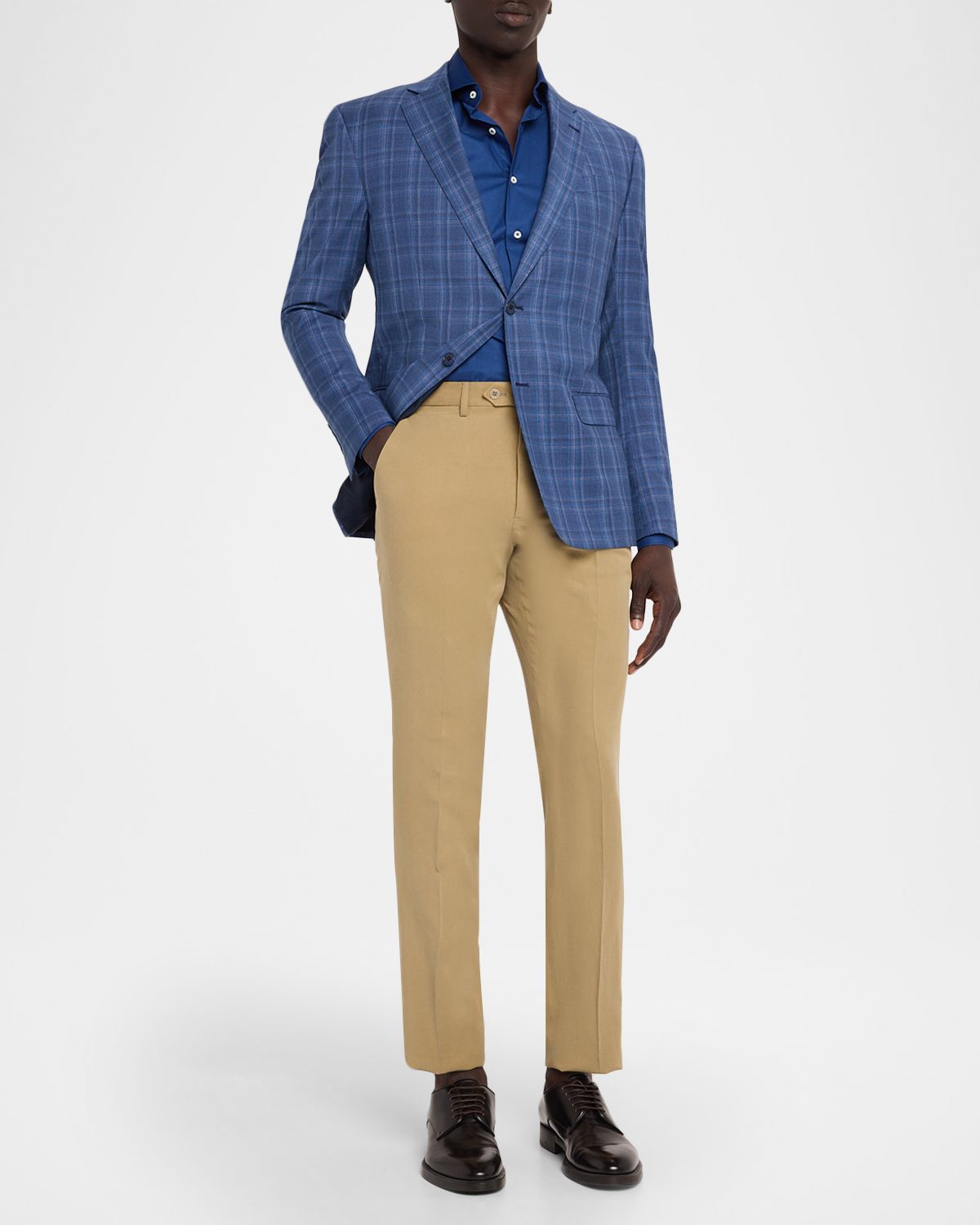 Emporio Armani Men 's Lyocell, Cotton & Linen Trousers