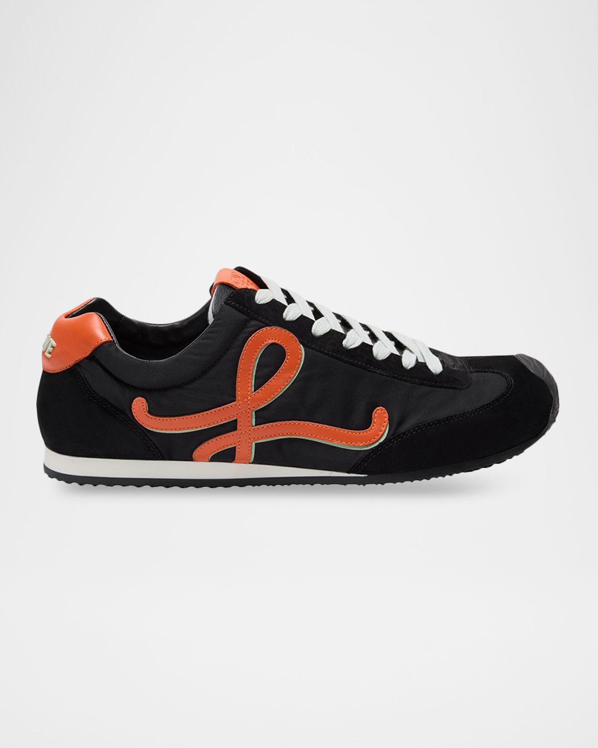Loewe Men 's Ballet Runner 2.0 Nylon and Calfskin Sneakers | Thumbnail 4
