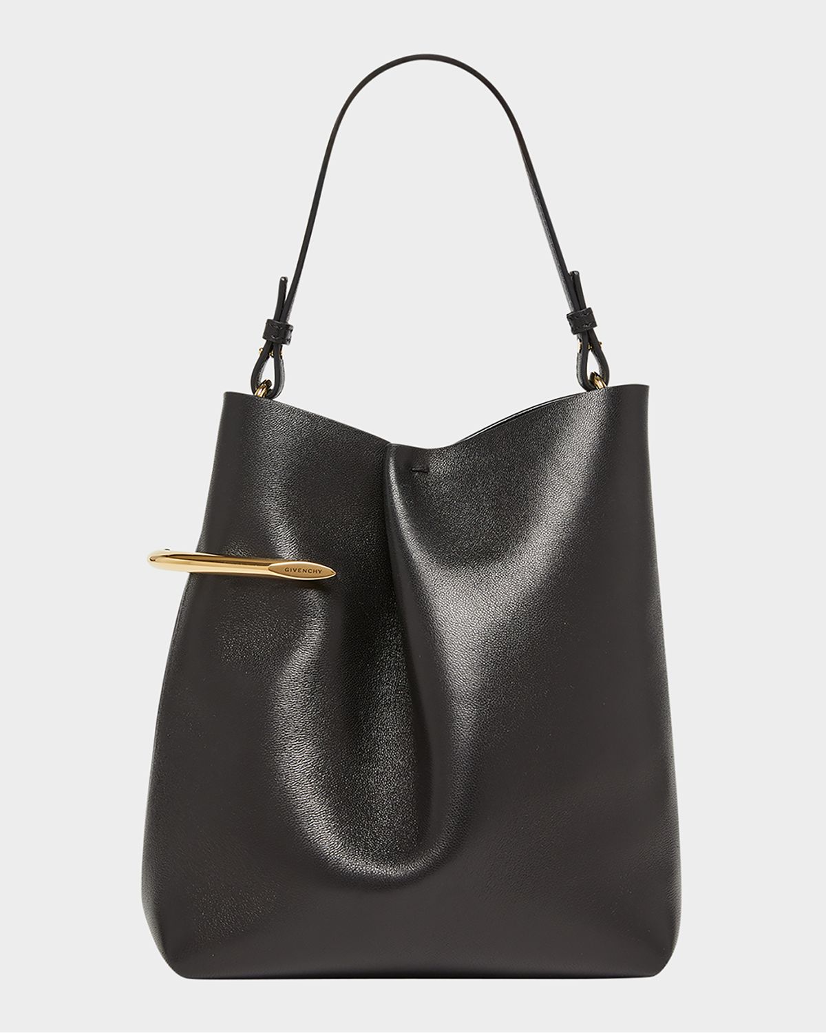Givenchy Pinch Top-Handle Bag in Grain Leather