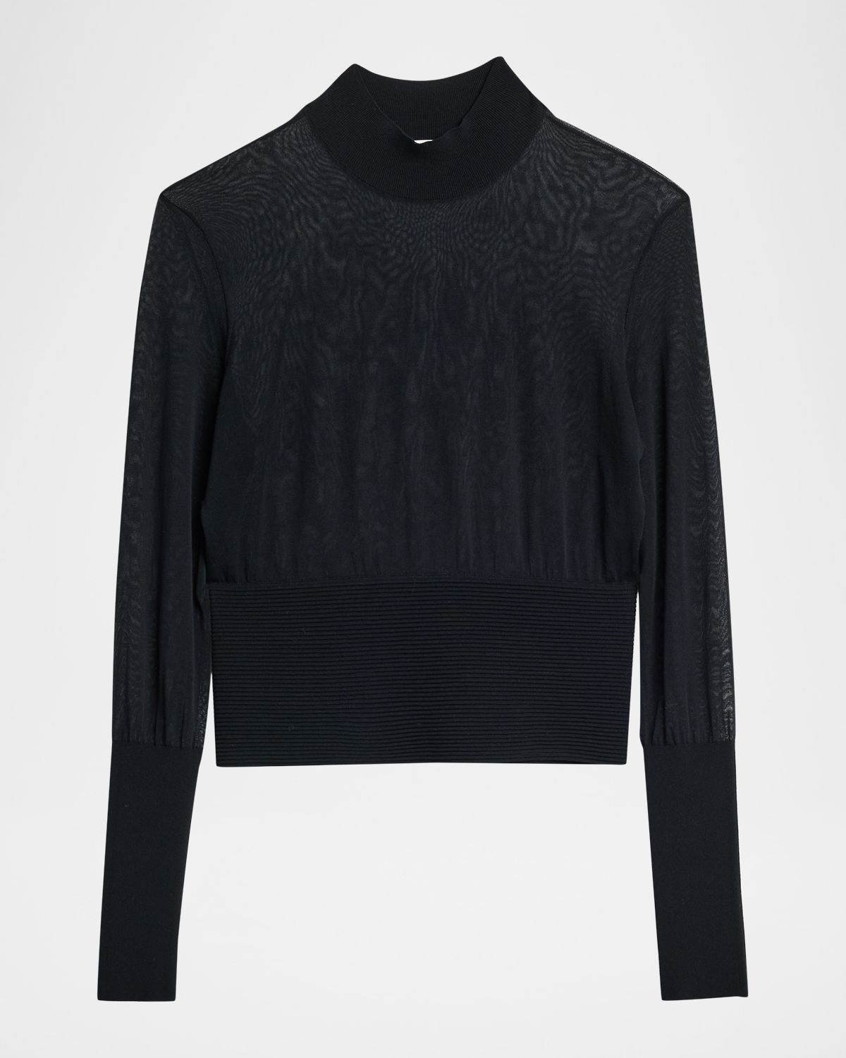 FRAME The Sleek Sheer Sweater