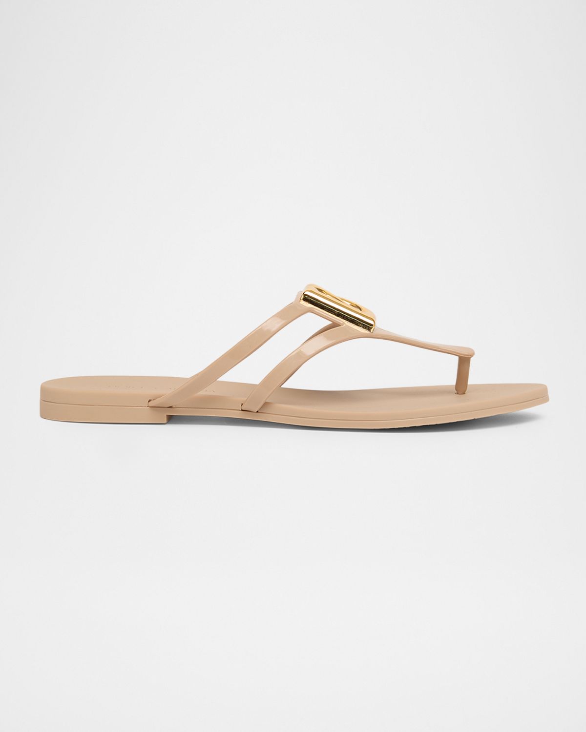 Dolce & Gabbana DG Jelly Flat Thong Sandals | Thumbnail 7 Dolce & Gabbana DG Jelly Flat Thong Sandals | Thumbnail 7