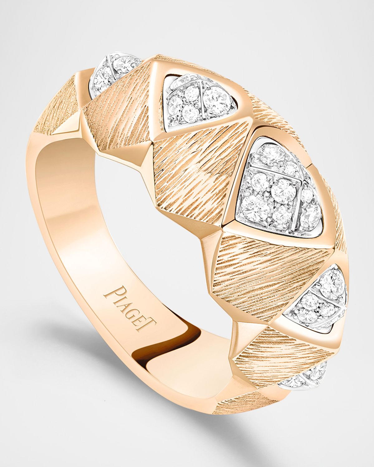PIAGET 18K Rose Gold Piaget Sunlight Ring