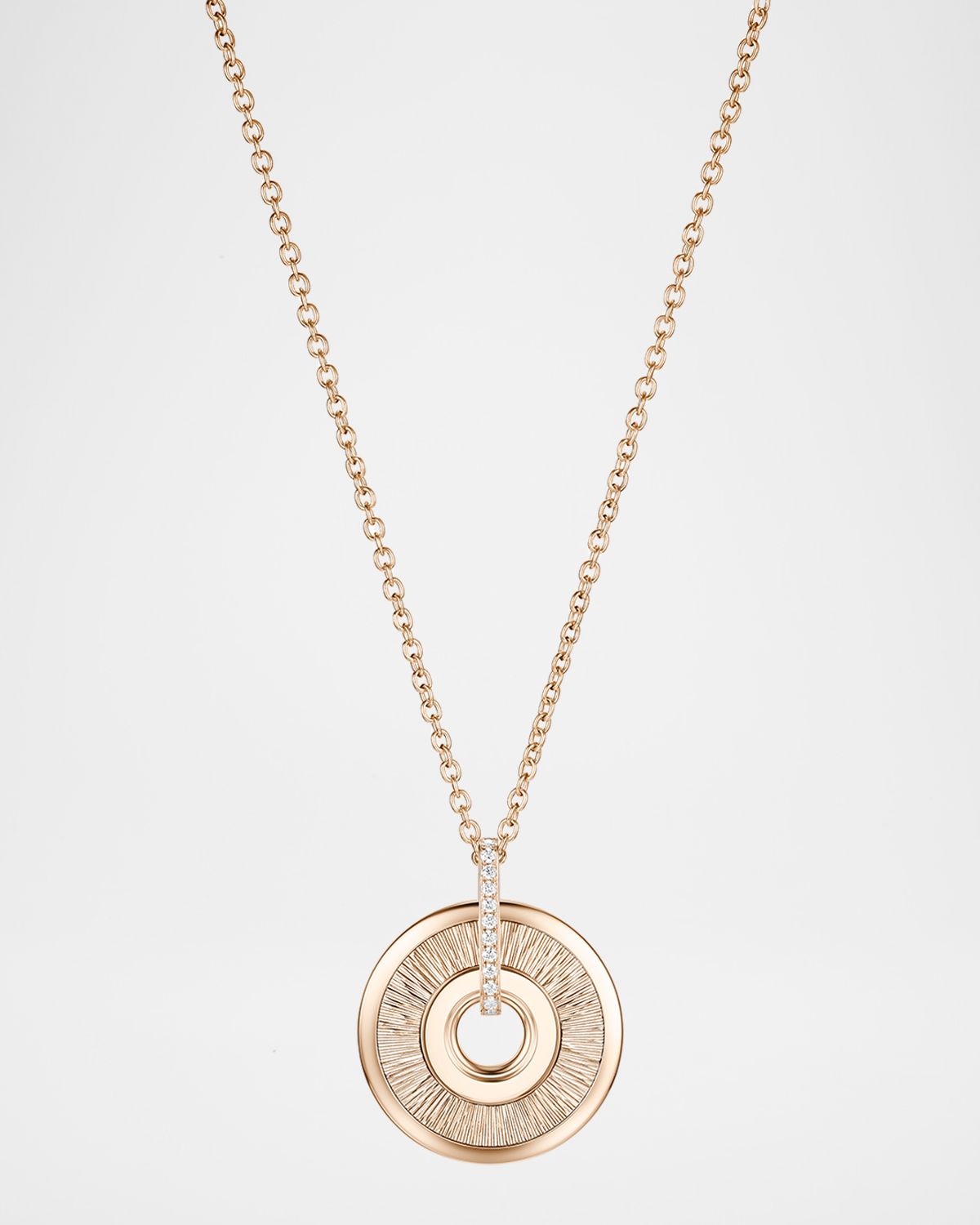 PIAGET Possession Decor Palace 18K Rose Gold Pendant Necklace