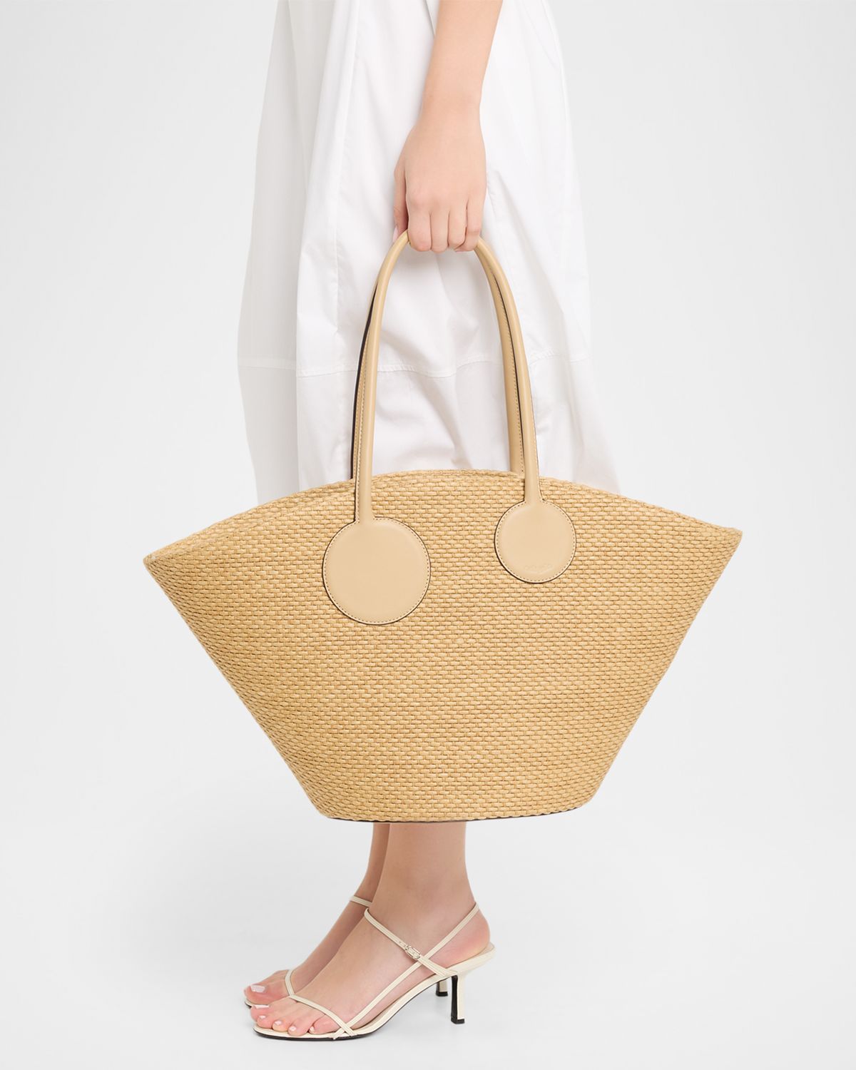 Cult Gaia Jayleen Woven Tote Bag