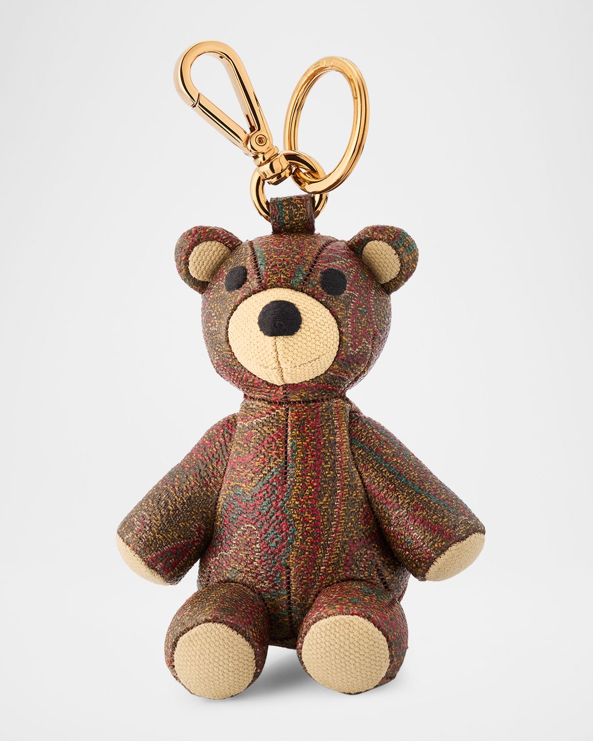 Etro Paisley Jacquard Bear Bag Charm