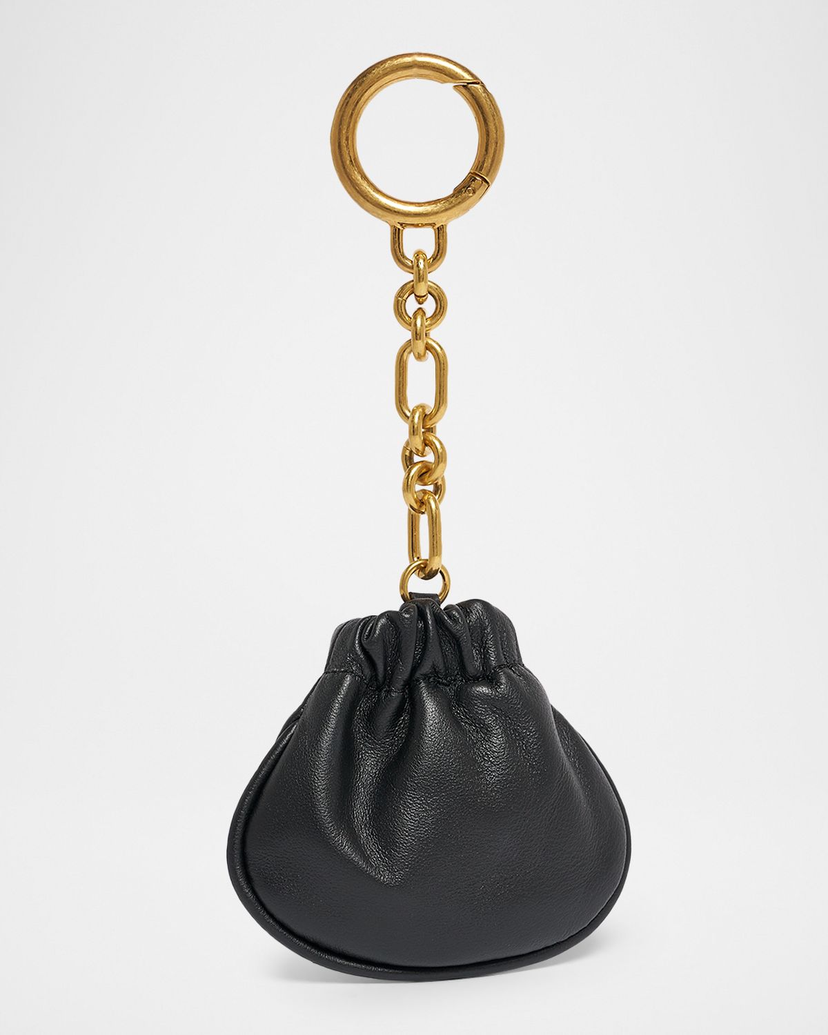 Balmain Pulse Leather Pouch Bag Charm
