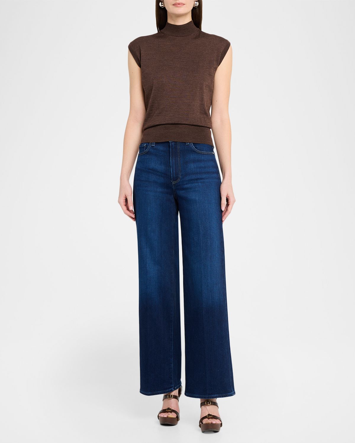 PAIGE Anessa 31" Wide-Leg Jeans | Thumbnail 5