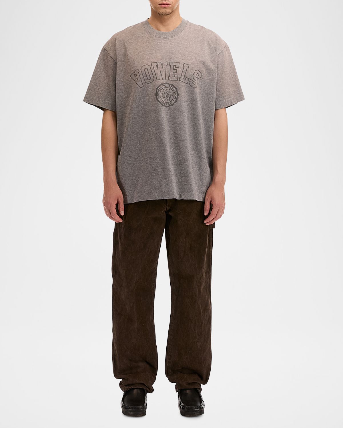 vowels Men 's Faded Collegiate Tee | Thumbnail 3 vowels Men 's Faded Collegiate Tee | Thumbnail 3