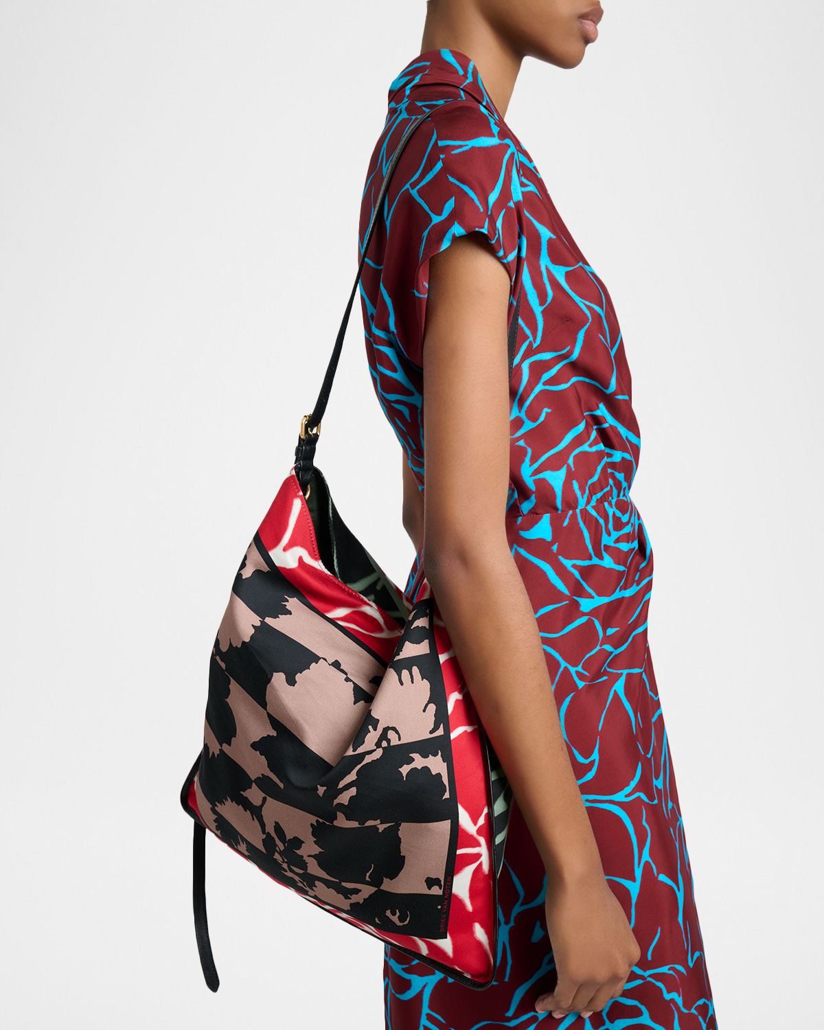 Dries Van Noten Large Hobo Bag | Thumbnail 6
