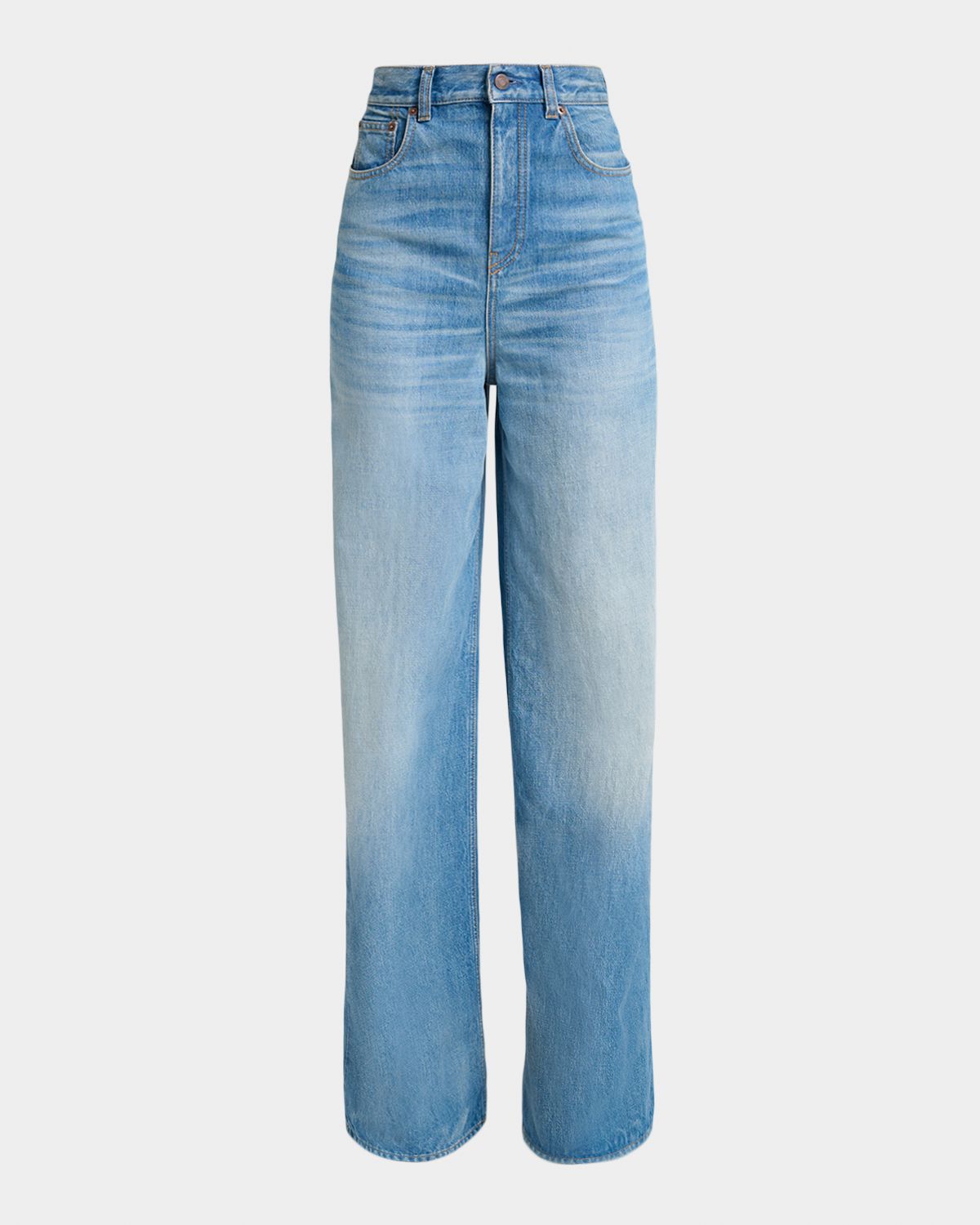 Chloe Wide-Leg High-Rise Jeans