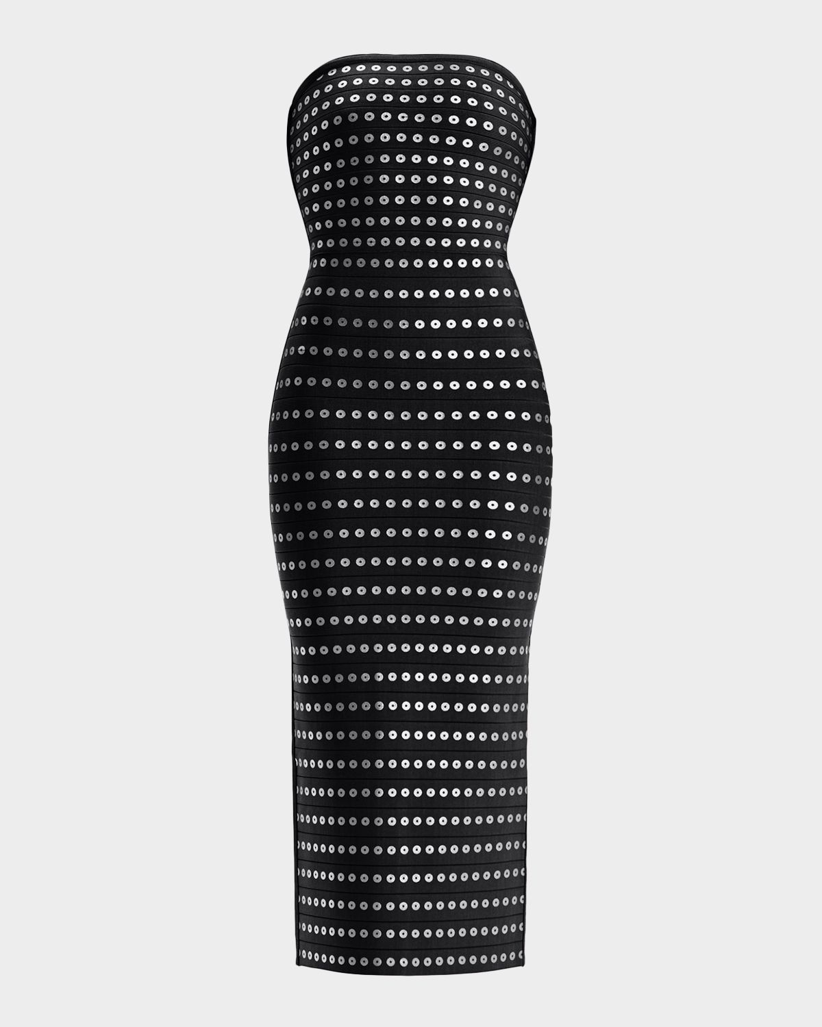 Herve Leger The Eira Grommet Bandage Dress