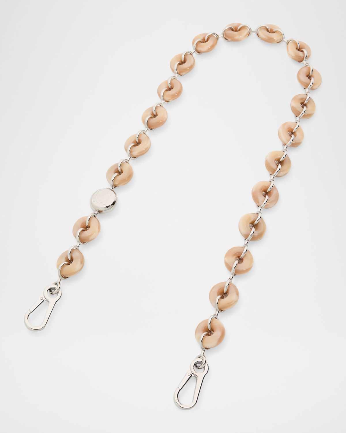 Loewe Donut Chain Shoulder Strap in Acetate and Stainless Steel | Thumbnail 3 Loewe Donut Chain Shoulder Strap in Acetate and Stainless Steel | Thumbnail 3