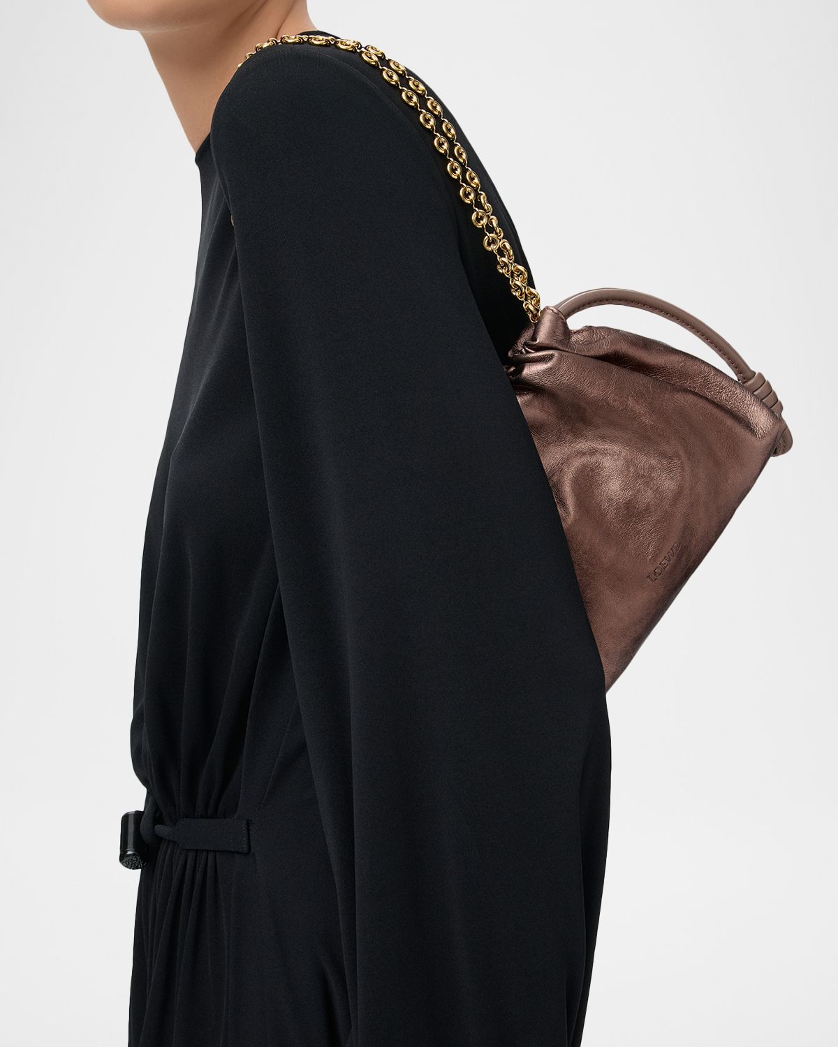 Loewe Flamenco Clutch Bag in Moire-Print Leather | Thumbnail 10 Loewe Flamenco Clutch Bag in Moire-Print Leather | Thumbnail 10