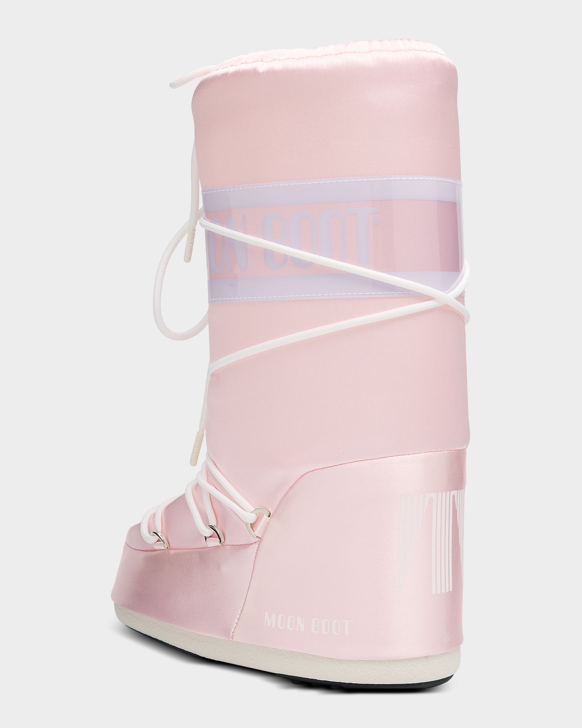 Moon Boot Icon Pearly Satin Knee-High Snow Boots