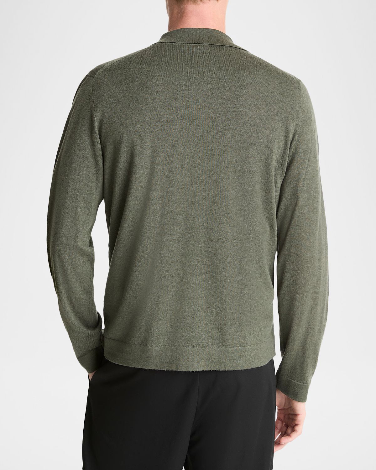 Vince Men 's Cashmere Knit Ribbed-Trim Cardigan