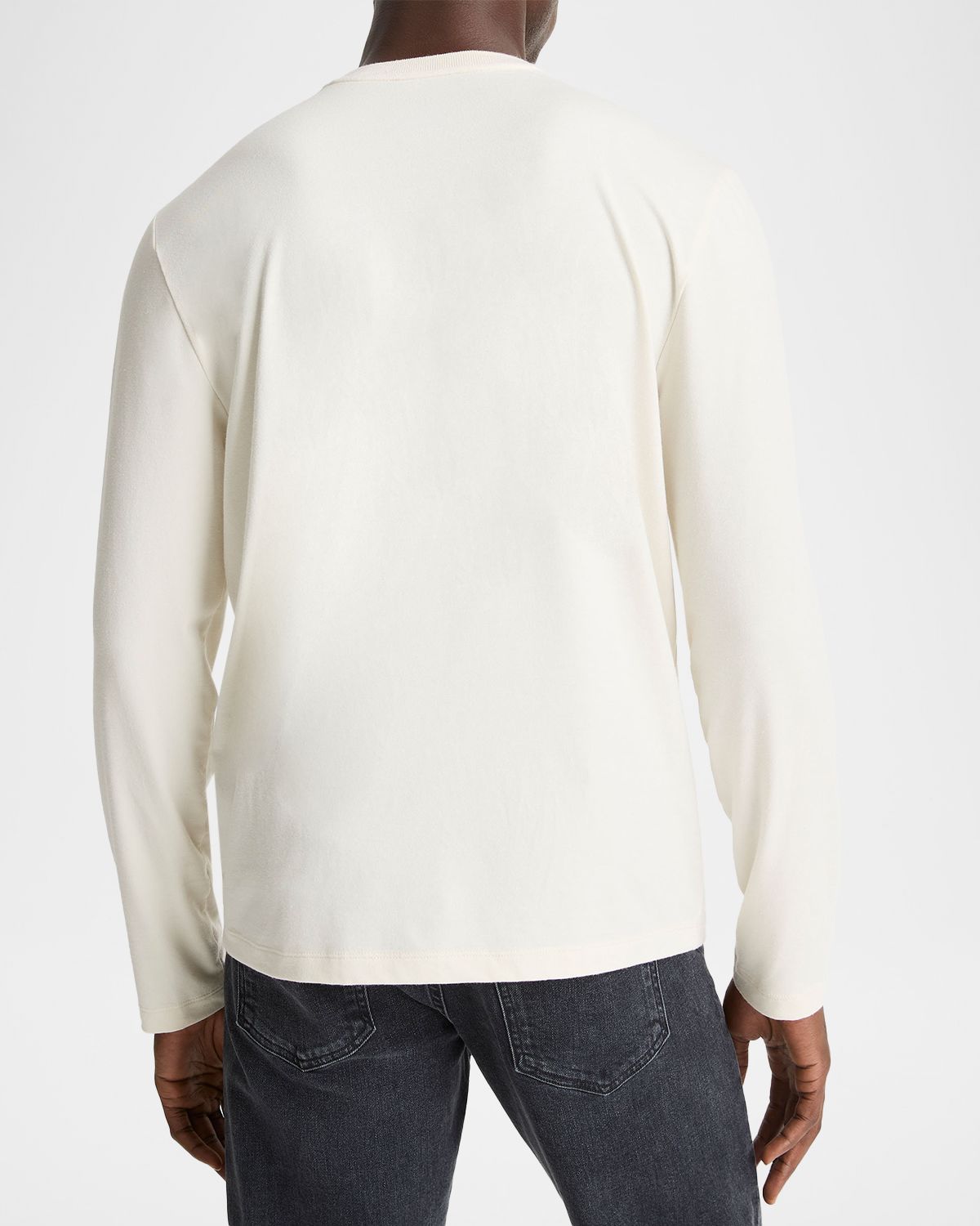 Vince Men 's Triblend Jersey Long-Sleeve T-Shirt