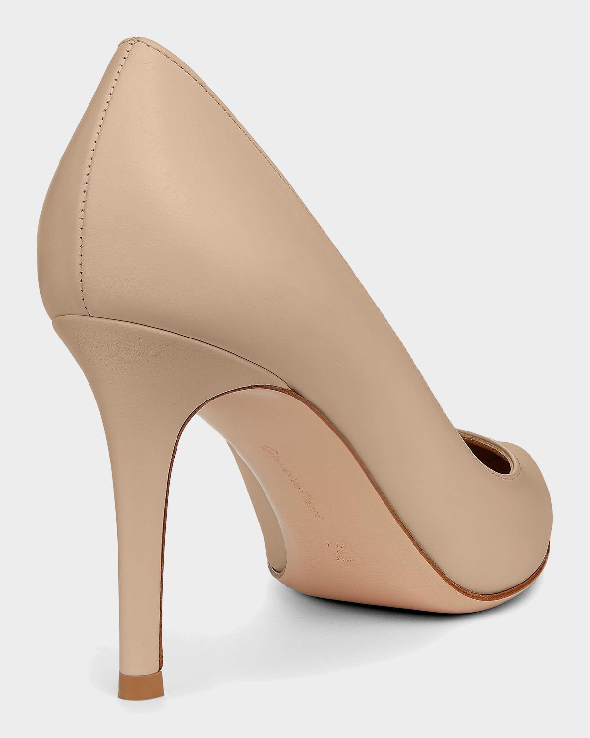 Gianvito Rossi 85mm Gianvito Leather Pointed-Toe Pumps | Thumbnail 6 Gianvito Rossi 85mm Gianvito Leather Pointed-Toe Pumps | Thumbnail 6