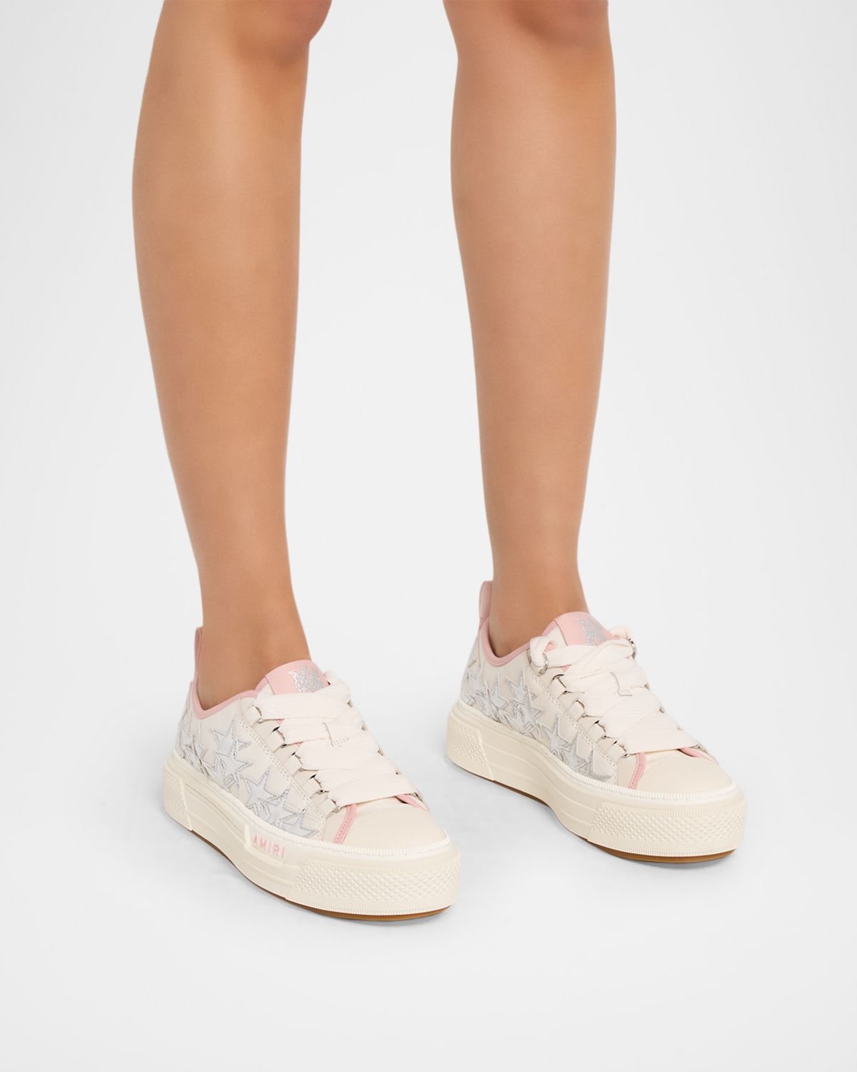 Amiri Metallic Stars Court Low Leather Low-Top Sneakers | Thumbnail 6 Amiri Metallic Stars Court Low Leather Low-Top Sneakers | Thumbnail 6