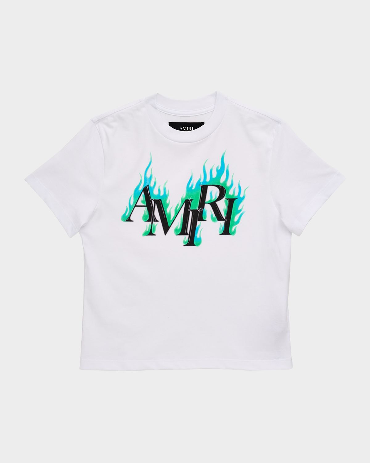 Amiri Kid 's  Flames Cotton T-Shirt, Size 4-12 | Thumbnail 4