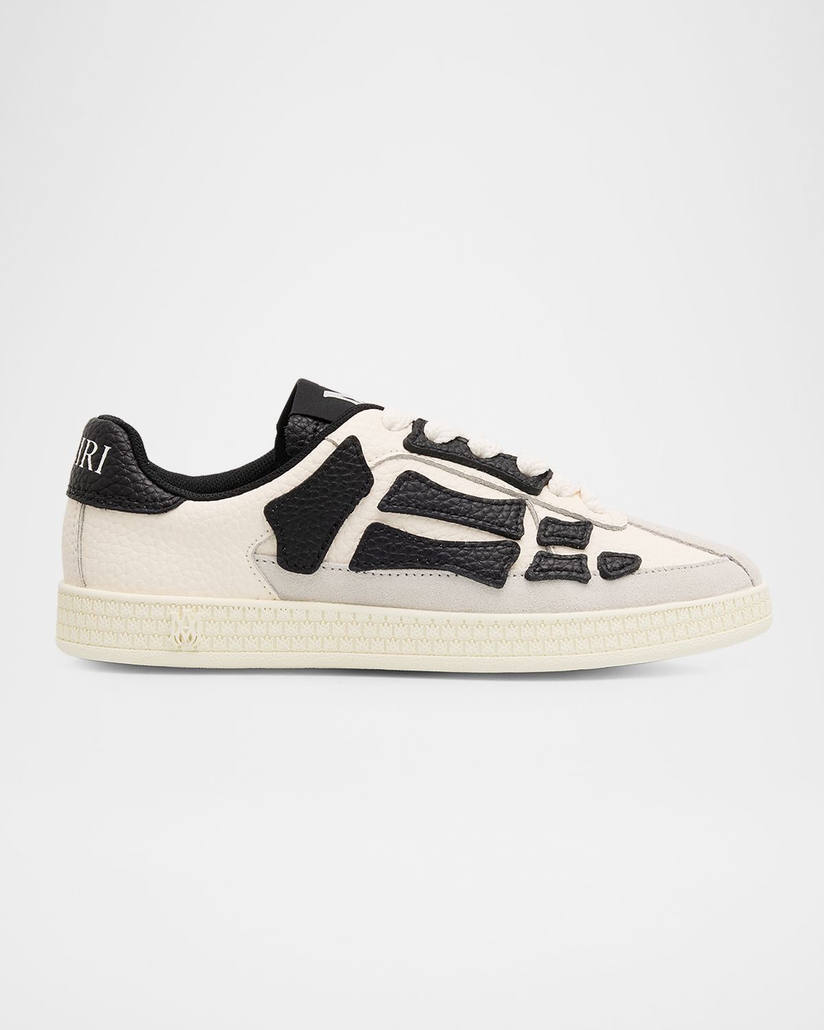 Amiri Kid 's Pacific Bones Leather Sneakers, Kids | Thumbnail 5 Amiri Kid 's Pacific Bones Leather Sneakers, Kids | Thumbnail 5