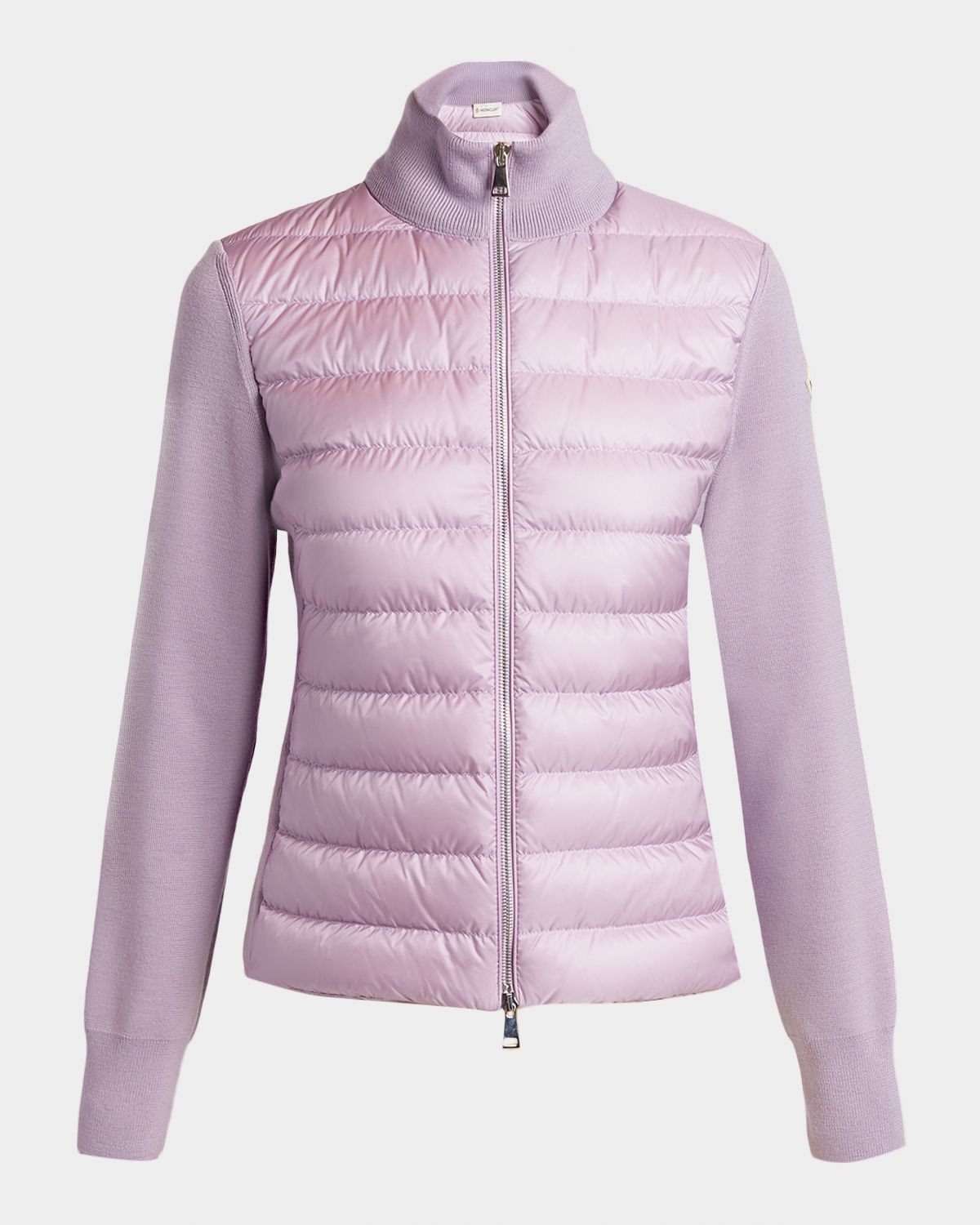 Moncler Padded Wool Zip-Up Cardigan | Thumbnail 6 Moncler Padded Wool Zip-Up Cardigan | Thumbnail 6