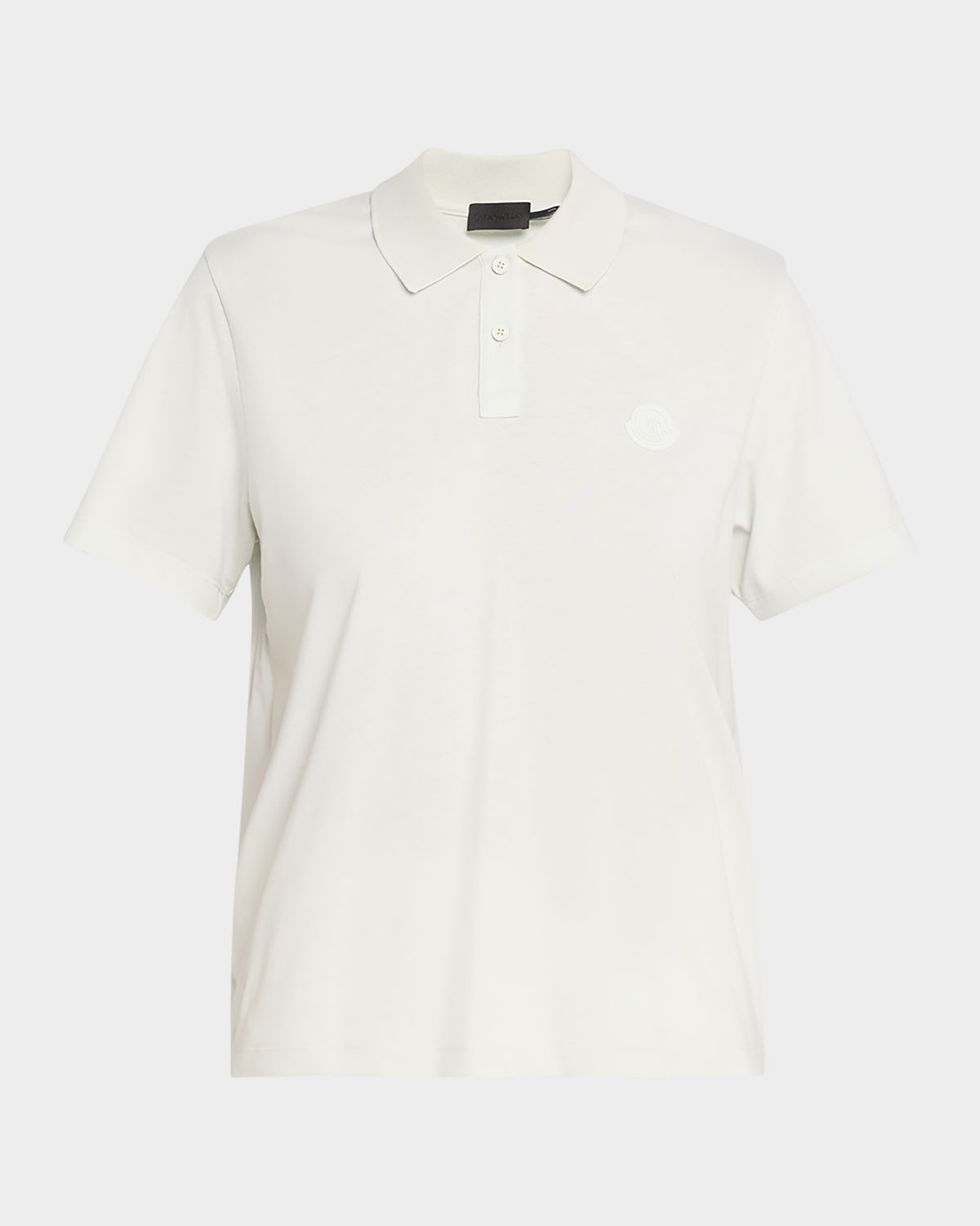 Moncler Short-Sleeve Logo Polo | Thumbnail 6 Moncler Short-Sleeve Logo Polo | Thumbnail 6