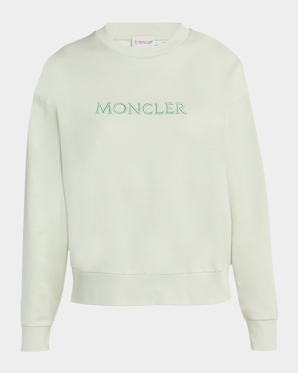 Moncler Embroidered Logo Crewneck Sweatshirt