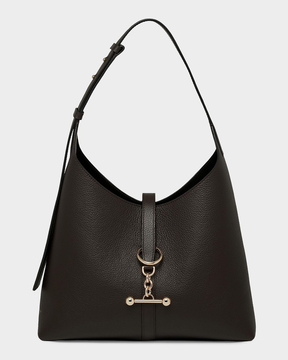 STRATHBERRY Kite Grain Leather Hobo Bag