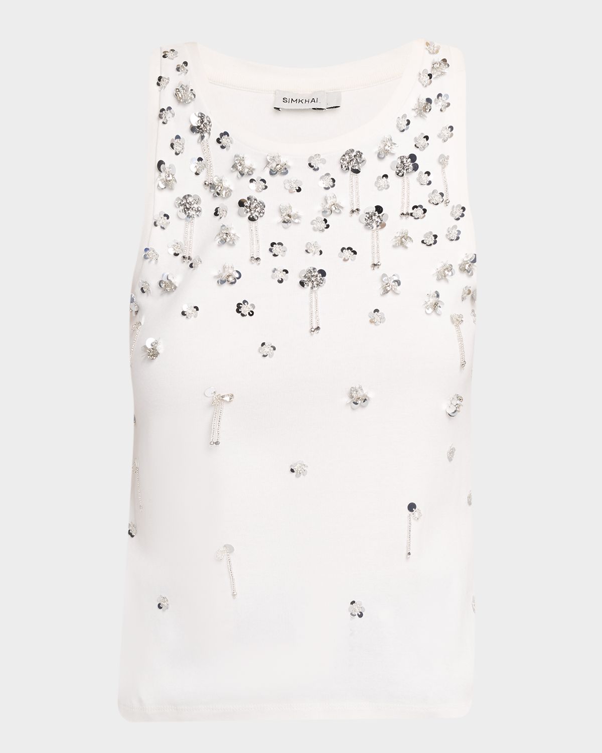 SIMKHAI Alistair Embellished Tank Top