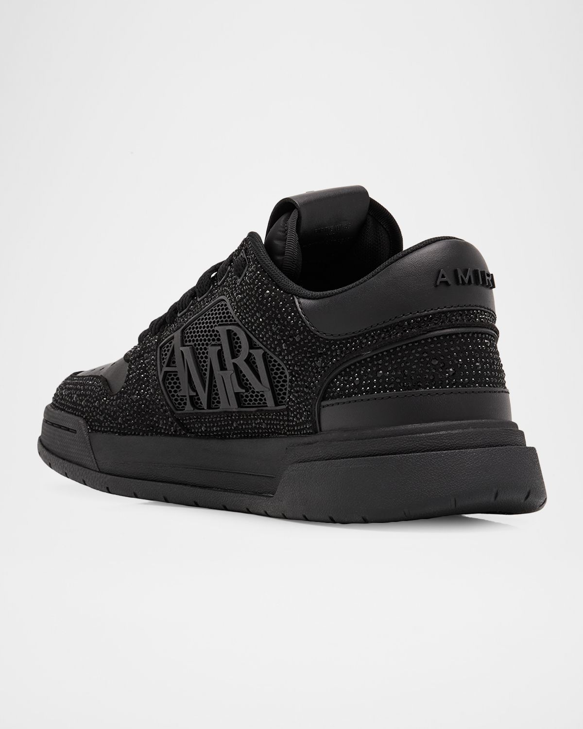 Amiri Men 's Crystal Classic Leather Low-Top Sneakers | Thumbnail 4 Amiri Men 's Crystal Classic Leather Low-Top Sneakers | Thumbnail 4