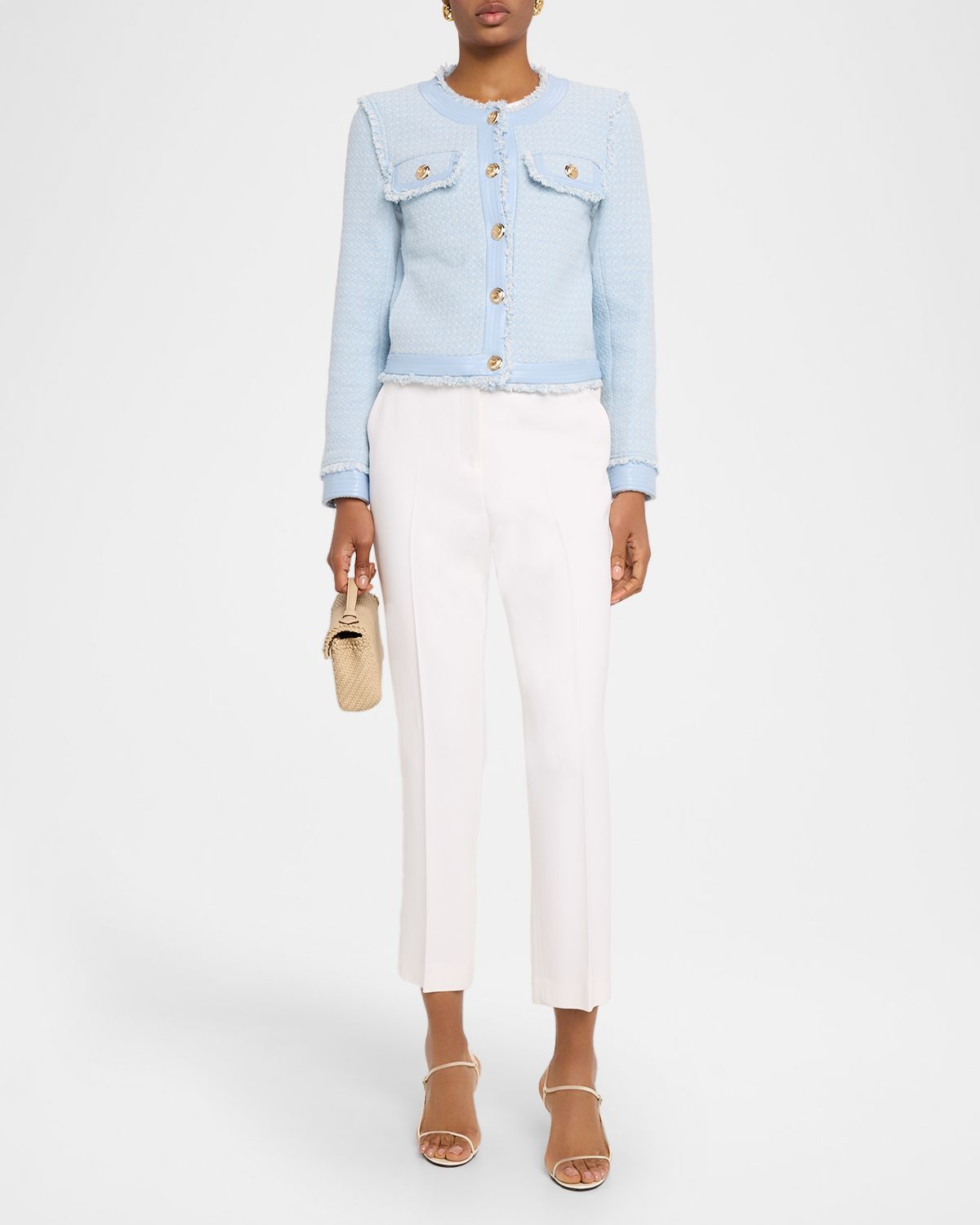 Cinq a Sept Birdseye Tweed Jacket